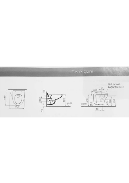 Vitra Freedom Tezgah Üstü Lavabo 59 cm + Vitra Freedom Asma Klozet 2'li Seti ( Yavaş Kapanır Klozet Kapağı Dahildir )