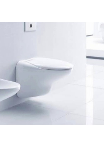 Vitra Freedom Tezgah Üstü Lavabo 59 cm + Vitra Freedom Asma Klozet 2'li Seti ( Yavaş Kapanır Klozet Kapağı Dahildir )