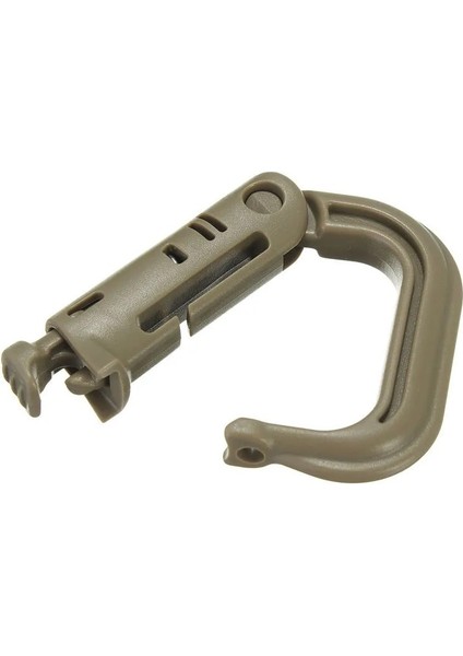 Outdoor Kamp Çok Amaçlı Molle Sistemli Karabiner Kilit Kanca Haki Renk fiyatları