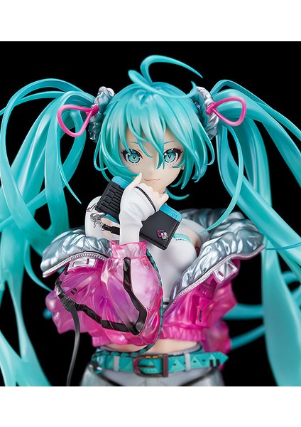 Vocaloid - Hatsune Miku - 1/7 - With Solwa Orijinal Figürü