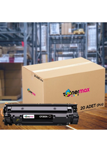 Hp 83A / CF283A Muadil Toner 1 Koli / 20 Adet / M201 / M125 / M225 / M127