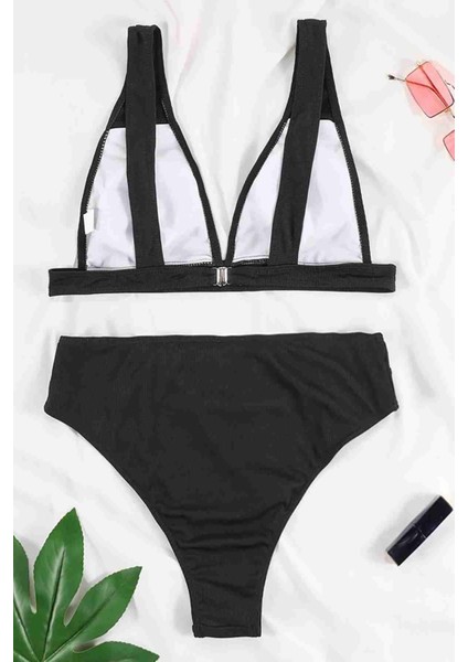 Yüksek Bel Bikini Takımı