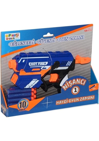 Çocuk Eğlenceli Sünger Atan Oyuncak Tabanca