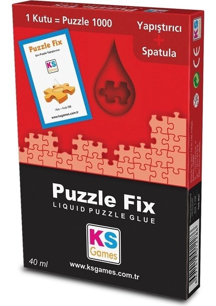 Puzzle Yapıştırıcı + Spatula