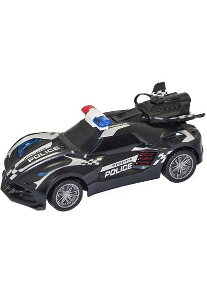 Uzaktan Kumandalı Full Fonksionlu Işıklı Duman Atan Polis Arabası
