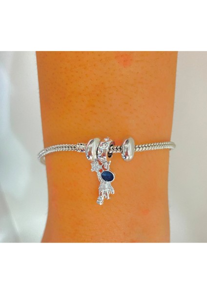 Charm Çelik Bileklik Astronot Kalp Figürlü Bilezik Künye fiyatları