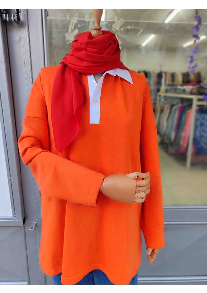 Gömlek Yaka Sweatshirt fiyatları