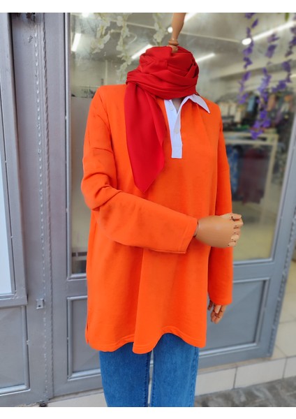 Gömlek Yaka Sweatshirt modelleri