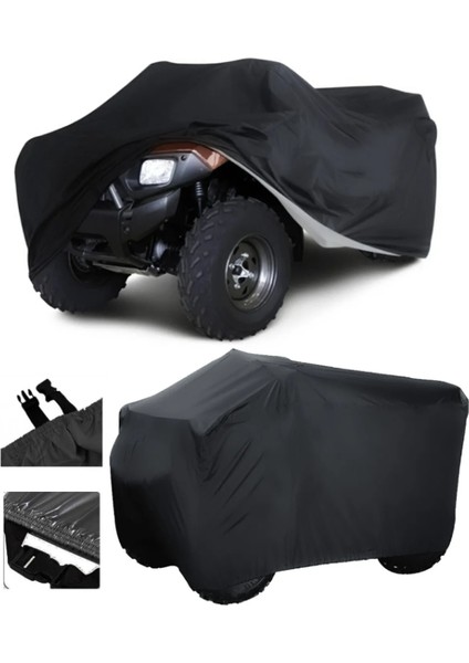 Kuba Jumbo 200 Atv Su Geçirmez Brandası -Siyah