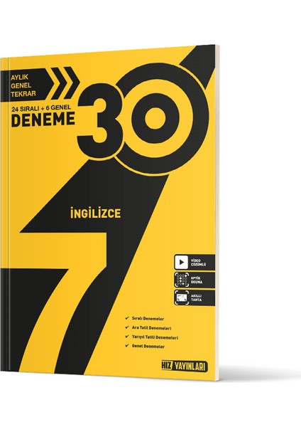 7. Sınıf İngilizce 30'lu Deneme