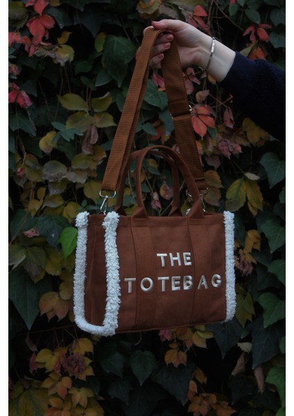 The Tote Bag Süet Kumaş Kadın El ve Omuz Çantası Süettote Lissomebagsüettote modelleri
