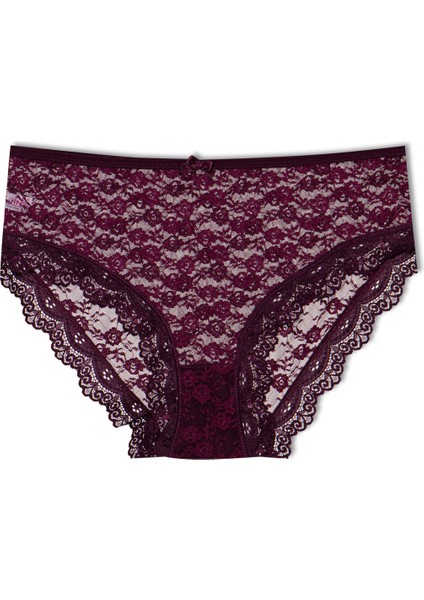 2'li Dantelli Yüksek Bel Büyük Beden Bato Kadın Külot fiyatları