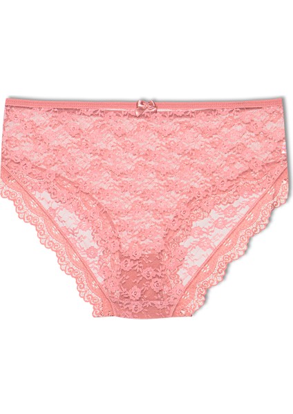 2'li Dantelli Yüksek Bel Büyük Beden Bato Kadın Külot fiyatları