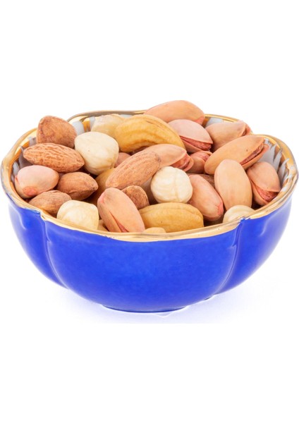 El Dekor ve El Boyaması Kase Düz Renk Küçük Kobalt