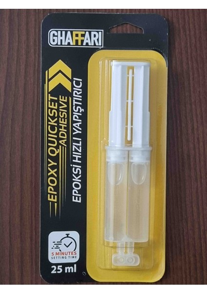 Epoksi Hızlı Yapıştırıcı 25ml