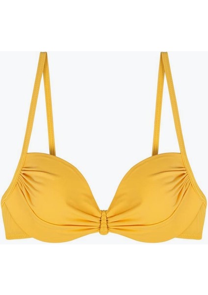 63552 Sarı Bikini Üstü