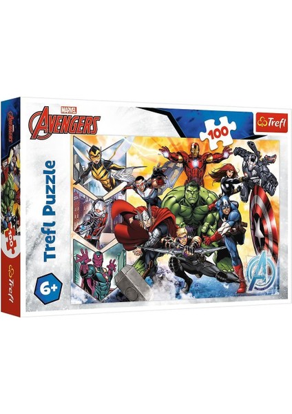 PUZZLE-16431 Marvel The Avengers 100 Parça Puzzle