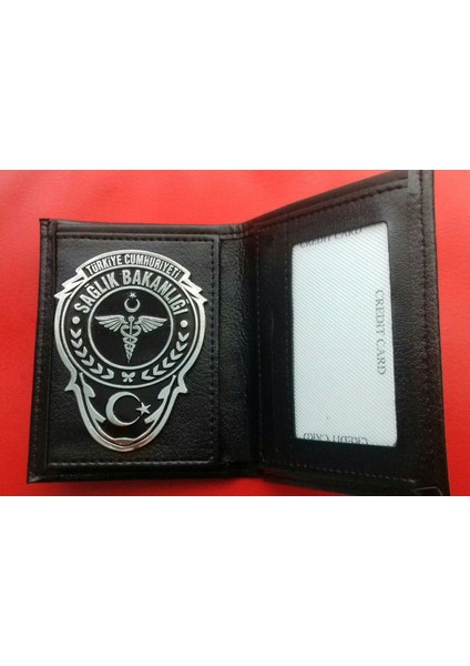 Sağlık Bakanlığı,rozetli Cüzdanı Al.sadece Kurum Adresıne Gonderılır.sıvıl Adrese Gönderilmez.