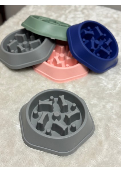 Obez Kedi Köpek Mama Kabı - Labirent Mama Kabı - Yavaş Yeme Kabı (Yerli Üretim) fiyatları