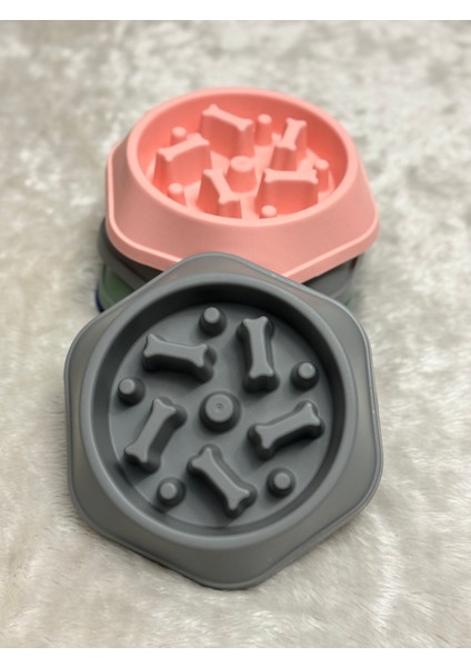 Obez Kedi Köpek Mama Kabı - Labirent Mama Kabı - Yavaş Yeme Kabı (Yerli Üretim) modelleri