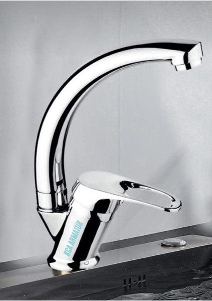 Mix Banyo Lavabo Musluğu Çeşmesi Bataryası Çift Su Girişli
