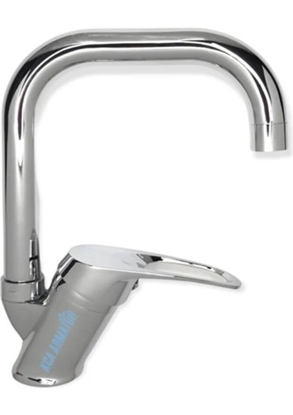 Köşe Borulu Banyo Lavabo Bataryası Çeşmesi Musluğu Çift Su Girişli Aç Kapa