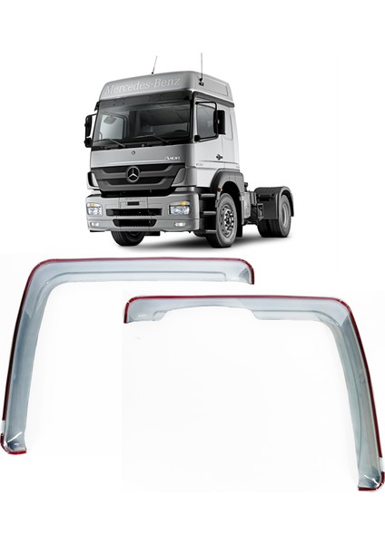 Mercedes Benz Actros Euro-6 2016- Cam Rüzgarlığı Kuzgun