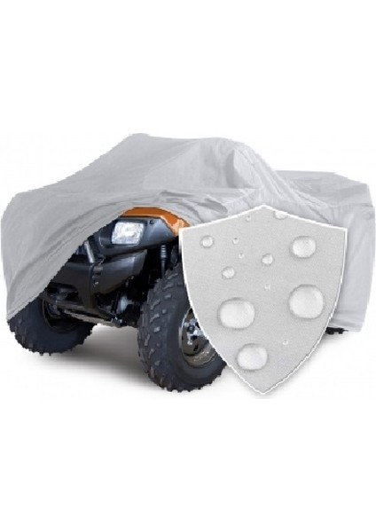 Kanuni Atv 150 Atv Su Geçirmez Brandası -Gri