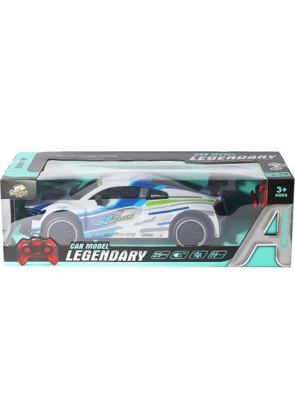 SP6888-226B Kumandalı Şarjlı Işıklı Legendary Araba 42 cm Byr [byrtek]