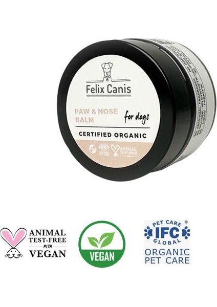 Köpek Pati ve Burun Balmı Organik ve Vegan 30ML