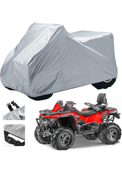 Kuba Lh 500 Atv Su Geçirmez Brandası -Gri