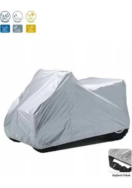 Kanuni Atv 150 U Off Road Atv Su Geçirmez Brandası -Gri fırsatları