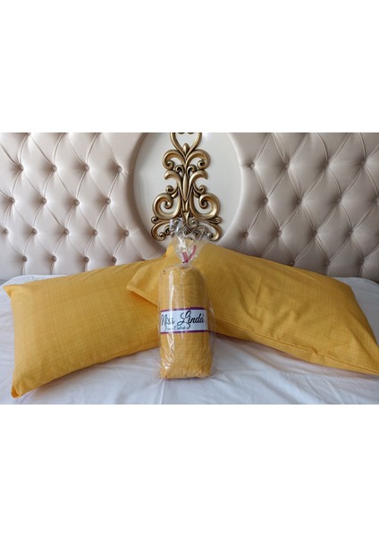 MSS9010LND Pamuklu Çift Kişilik Lastikli Çarşaf Takımı 160 x 200 +30