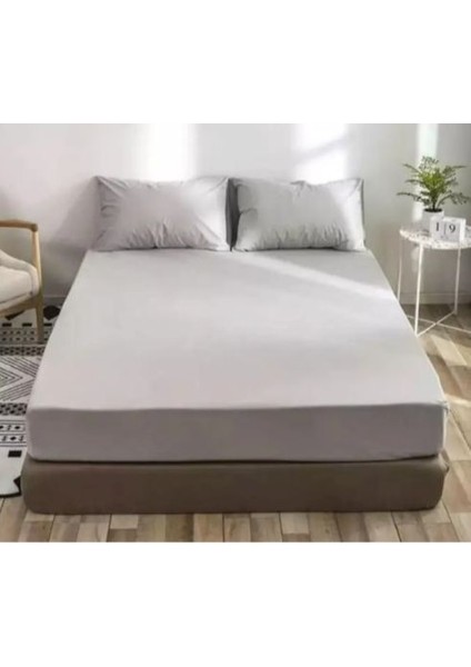 MSS9010LND Pamuklu Çift Kişilik Lastikli Çarşaf Takımı 160 x 200 +30