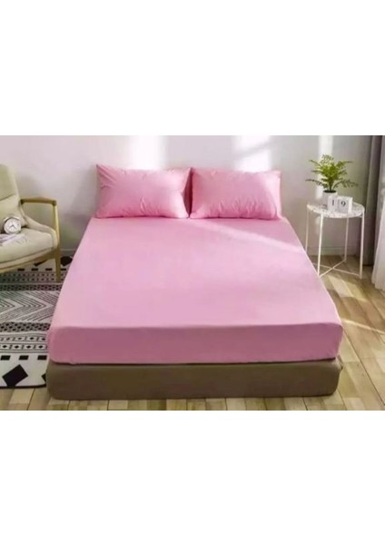 MSS9010LND Pamuklu Çift Kişilik Lastikli Çarşaf Takımı 160 x 200 +30