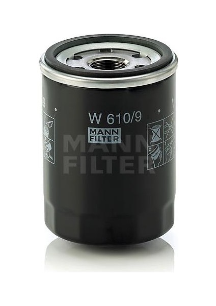 Yağ Filtre Avensis T22 T25 T27 Camry Corolla E90 E12 E13 Rav4 2/3 Mann W610/9 TY26278