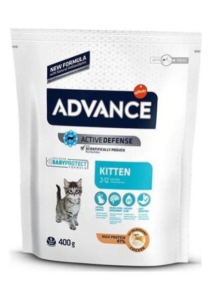 Kitten Tavuklu Yavru Kedi Maması 400 + 400 gr