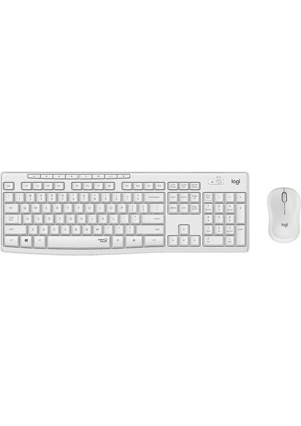 Logıtech MK295 Q Tr Beyaz Kablosuz Klavye+Mouse Set