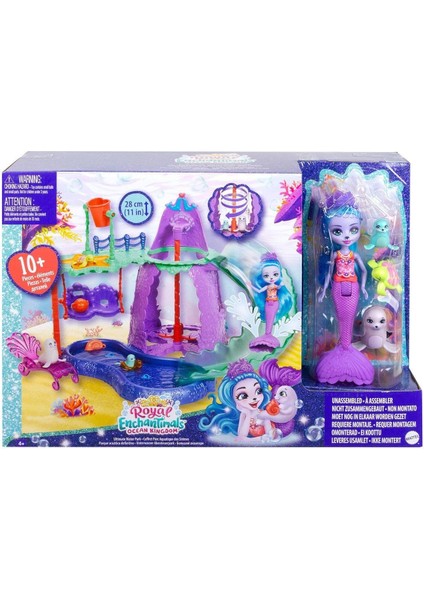 HCG03 Görkemli Enchantimals Okyanus Krallığı Eğlenceli Su Parkı