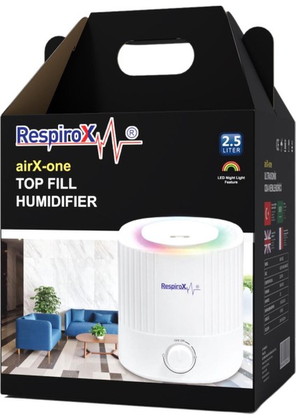 Ultrasonik Oda Nemlendirici Cihazı Airx One