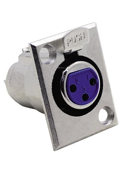 Canon Xlr 3 Pin Dişi Şase Konnektör (CK114)