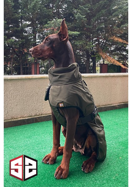Büyük ve Orta Irk Su Geçirmez Köpek Montu KM-105 indirimleri