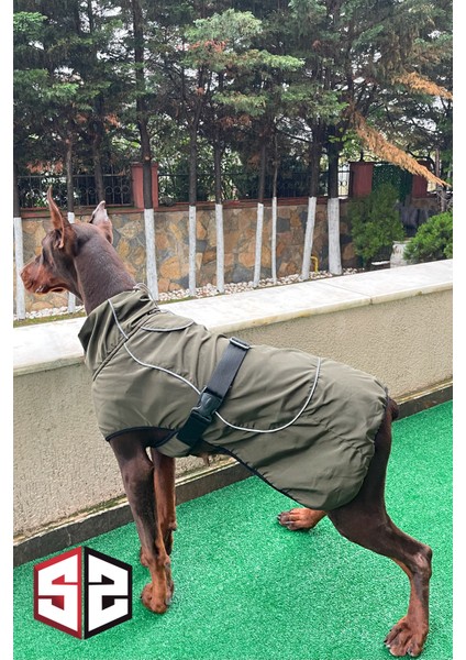 Büyük ve Orta Irk Su Geçirmez Köpek Montu KM-105