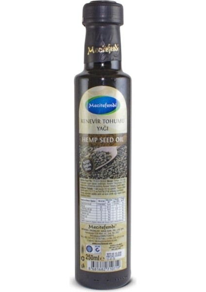 Kenevır Tohumu Yağı 250 ml
