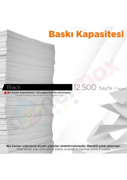 Kyocera TK-3400 Muadil Toner 2'li Avantaj Paket / Ecosys MA4500FX / Ecosys MA4500X / PA4500X