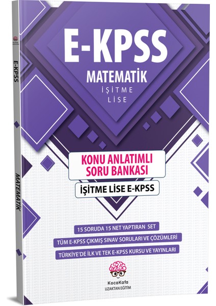 E-KPSS İşitme Lise Konu Anlatımlı Soru Bankası 5 Kitap