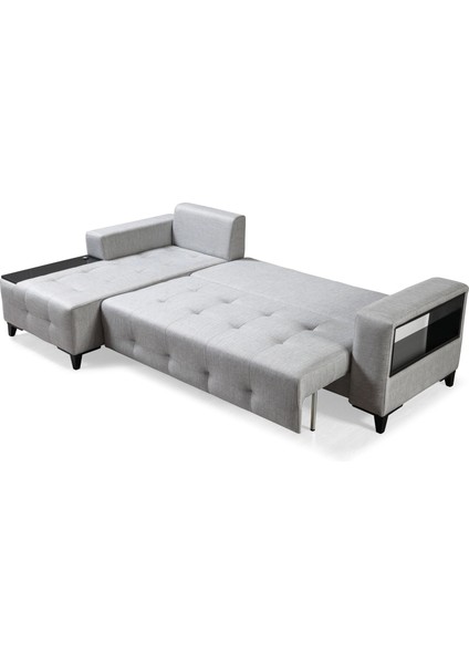 King Corner Köşe Koltuk Takımı Gri