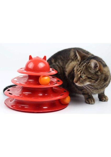 Whisker Kedi Oyun Kulesi 3 Katlı Tower fiyatları