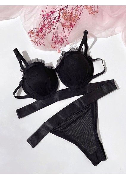 Istiridye Destekli Sütyen Takım