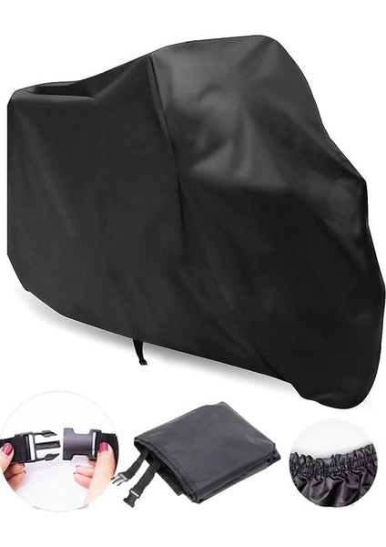 Rks Sniper 50 Pro Siyah Motosiklet Brandası Arka Çanta Uyumsuz